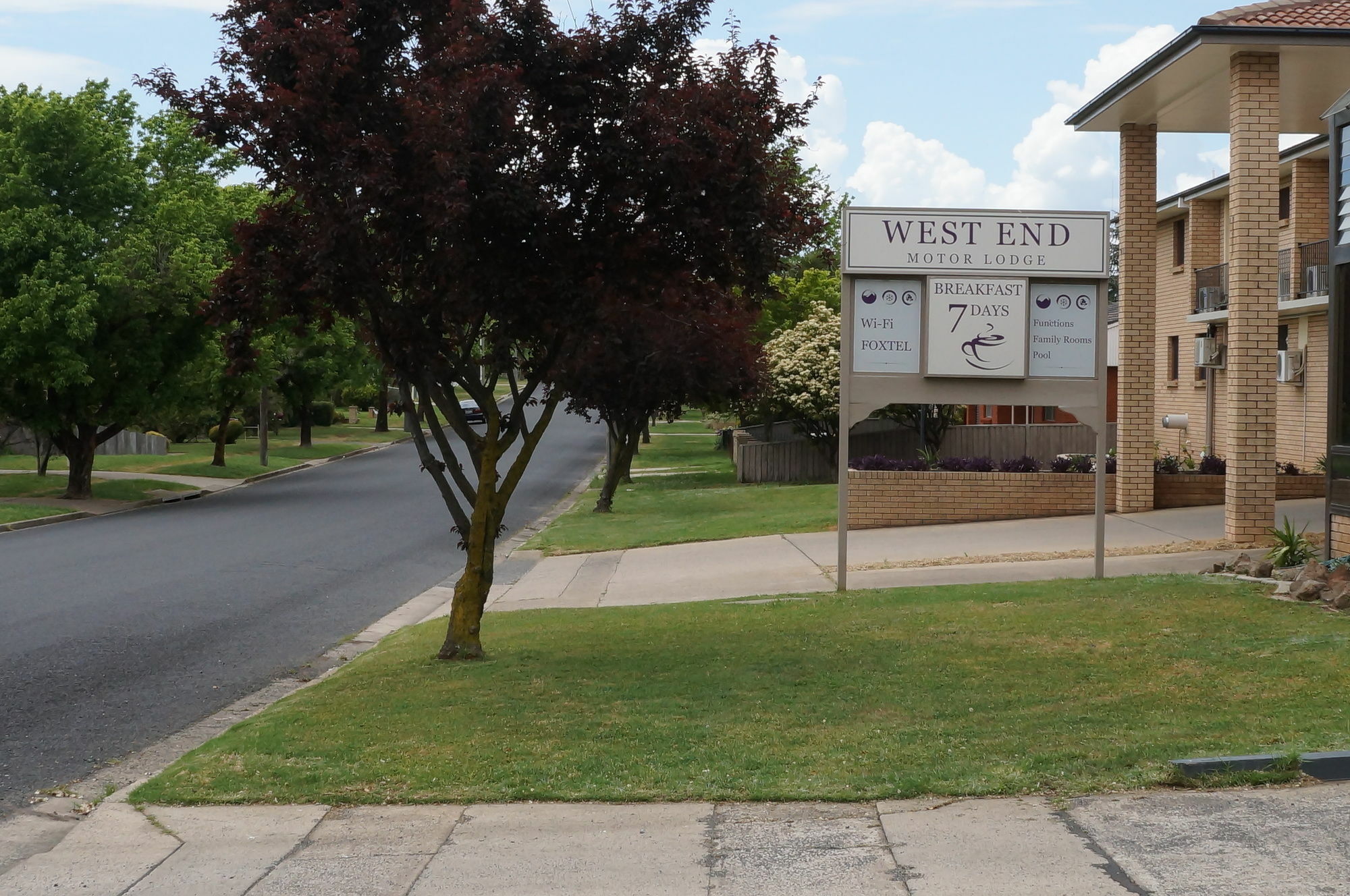 West End Motor Lodge Orange Exterior foto